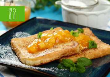 Słodkie danie na śniadanie