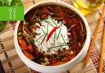 Potrawy z ryżem na szybko