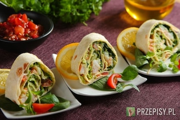 Karnawałowe tortille. Wspaniałe wrapy.