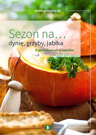 dynię, grzyby, jabłka