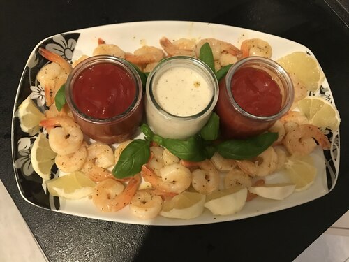 Przepis na Krewetki z czosnkiem Krewetki z czosnkiem