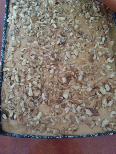 Ciasto orzechowo-miodowe 