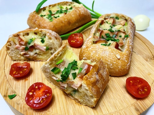 Przepis na Nadziewana ciabatta Nadziewana ciabatta