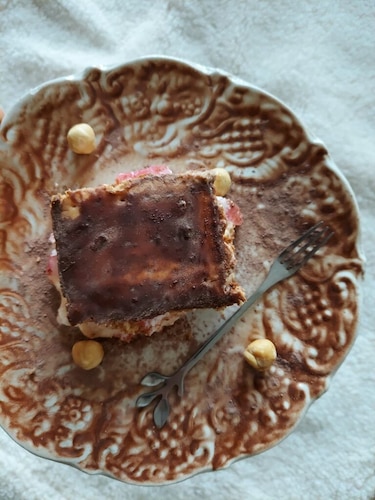 Waniliowo malinowa kosteczka