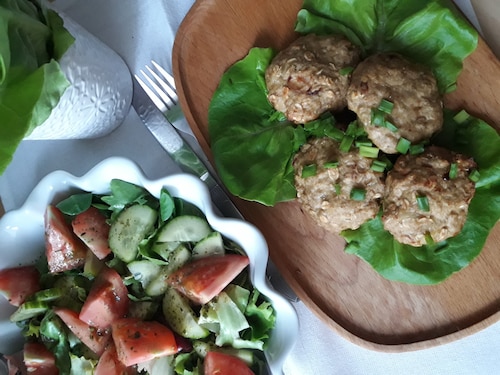 Kotleciki mielone z indyka