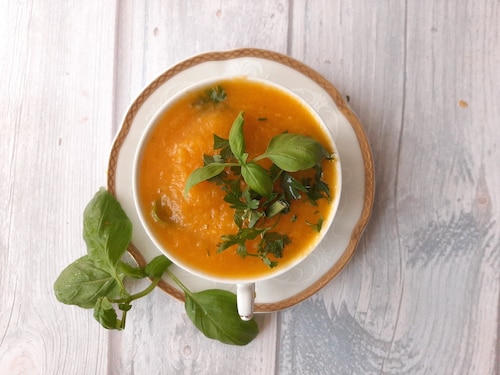 Przepis na Krem z dyni i soczewicy czerwonej Krem z dyni i soczewicy czerwonej