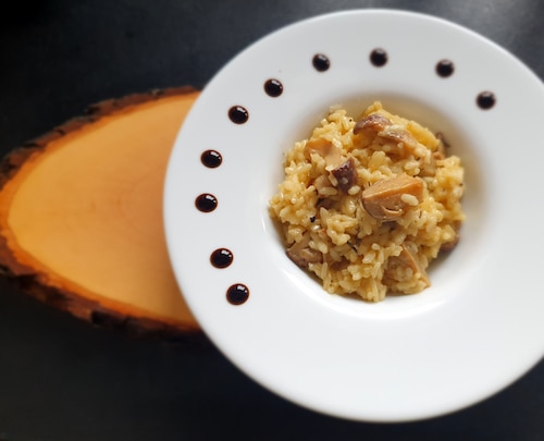 Leśne risotto