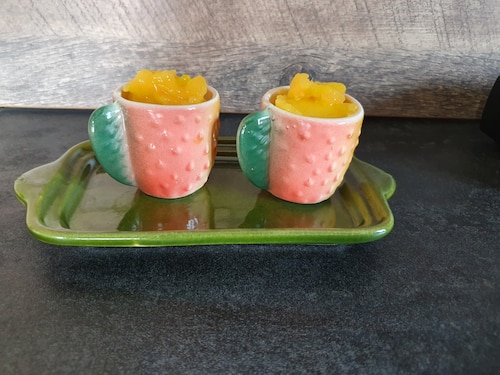 Sorbet mango z miętą