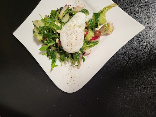 Przepis na Sałatka z jajkiem Sałatka z jajkiem