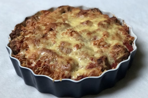 Przepis na Pulpeciki z migdałami zapiekane w sosie pomidorowym Pulpeciki z migdałami zapiekane w sosie pomidorowym