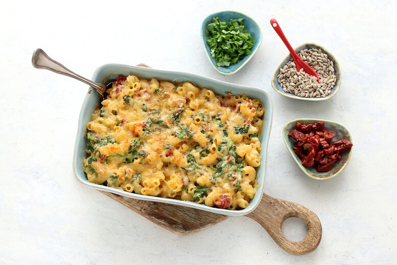 Przepis na Zapiekane Mac’n Cheese z warzywami Zapiekane Mac’n Cheese z warzywami