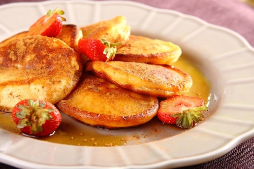 Przepis na Amerykańskie naleśniki (pancakes) Amerykańskie naleśniki (pancakes)