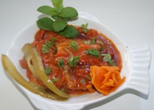 Antar słodko-kwaśny na zimno