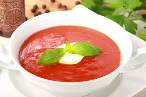 Przepis na Aromatyczna zupa pomidorowa Aromatyczna zupa pomidorowa