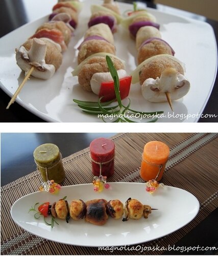 Przepis na Aromatyczne szaszłyki karnawałowe Aromatyczne szaszłyki karnawałowe