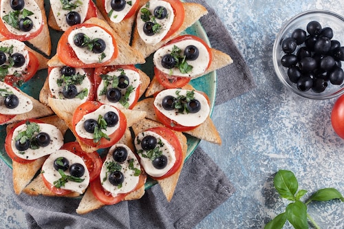 Aromatyczne toskańskie kanapki