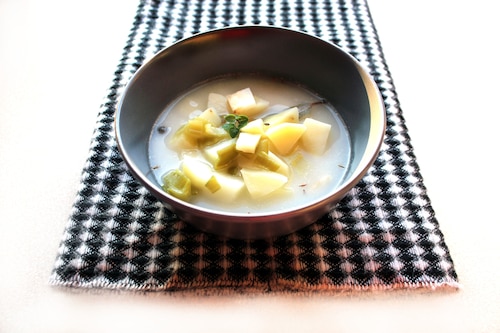 Austriacka zupa ziemniaczana 