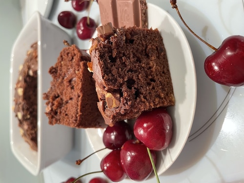 Ciasto czekoladowe z orzechami