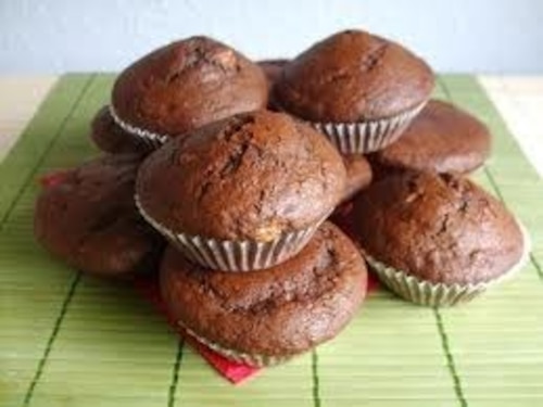 Babeczki z nadzieniem czekoladowym
