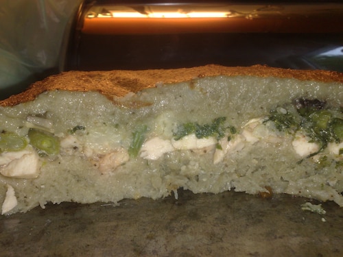 BABKA ZIEMNIACZANA Z WARZYWAMI