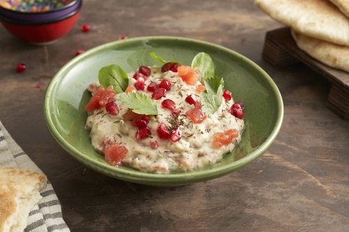 Baba ghanoush – pasta z pieczonych bakłażanów