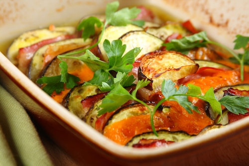 Bakłażany zapiekane