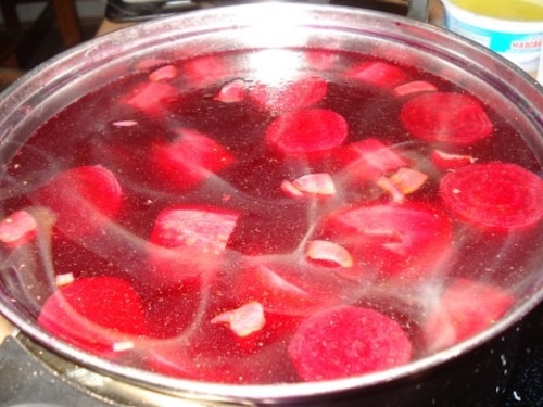 Barszcz z kiszonych buraków