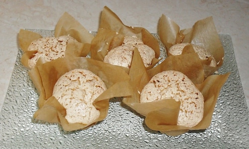 Bezowe mufinki z kokosem