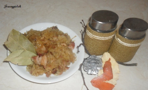 Przepis na BIGOSIK a'la Dijon czyli bigos z kiszonej kapusty BIGOSIK a'la Dijon czyli bigos z kiszonej kapusty