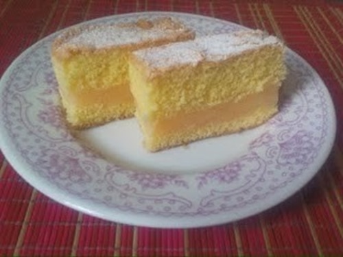 Biszkopt z masą pomarańczową