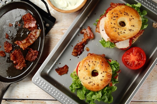 Przepis na BLT bajgiel BLT bajgiel