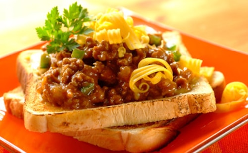 Przepis na Tosty z mięsem mielonym Tosty z mięsem mielonym