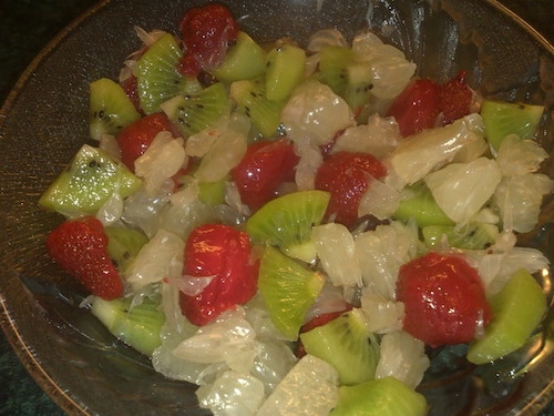 BOMBA WITAMINOWA CZYLI SAŁATKA OWOCOWA