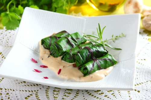 Przepis na Gołąbki z botwinki Gołąbki z botwinki