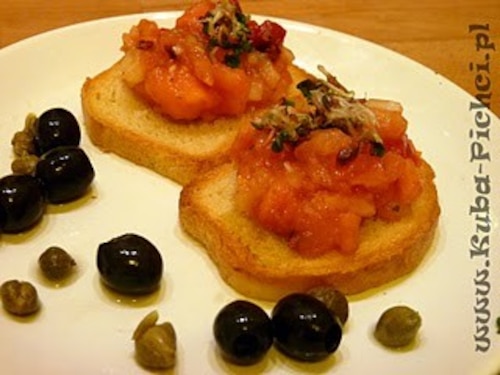 Bruschetta z pomidorami
