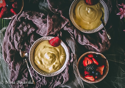 Budyń waniliowy ze skrobią oporną 