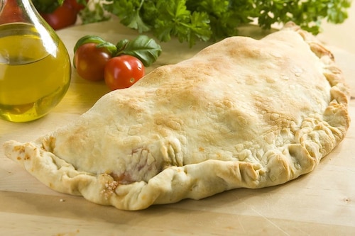 Przepis na Calzone ze szpinakiem Calzone ze szpinakiem