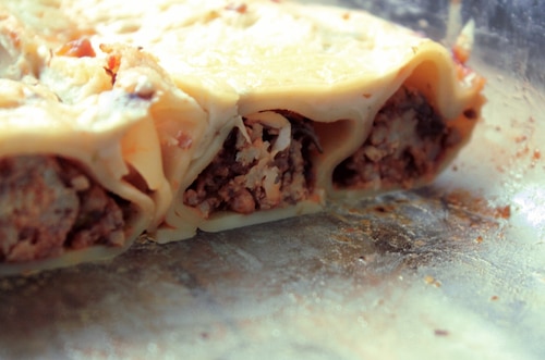 Cannelloni po bolońsku