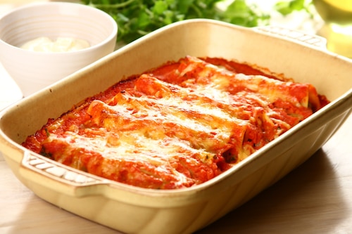 Przepis na Cannelloni z kremowym szpinakiem   Cannelloni z kremowym szpinakiem