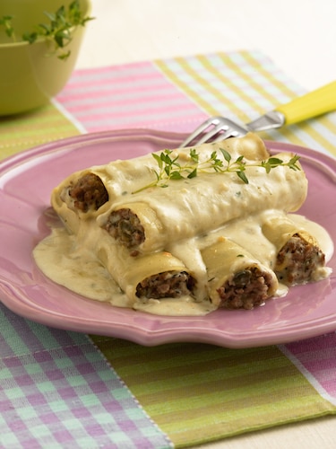 Przepis na Cannelloni z mięsem i kaparami Cannelloni z mięsem i kaparami