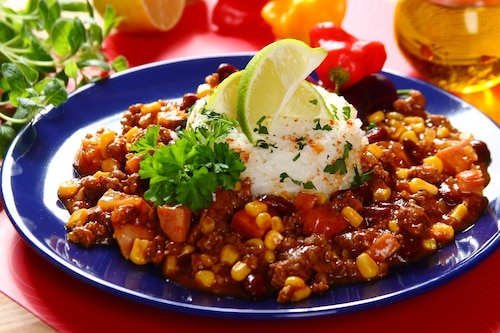 Przepis na Chili con carne z kiełbasą Chili con carne z kiełbasą