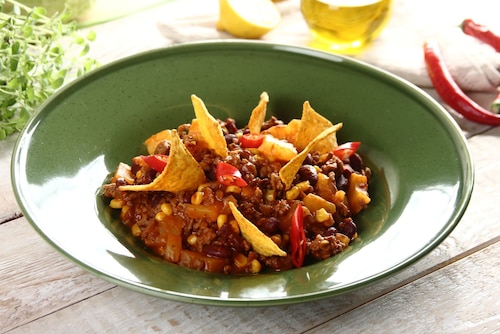 Chili hawajskie z wołowiną i ananasem 