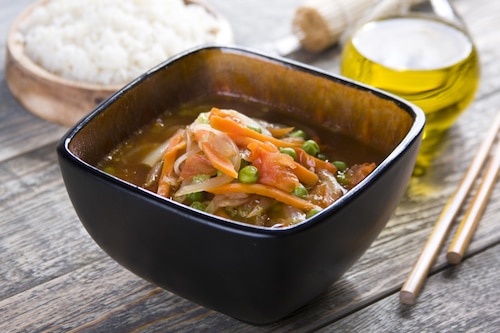 Przepis na Chiński kociołek pełen warzyw Chiński kociołek pełen warzyw