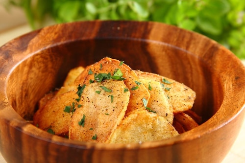 Domowe chipsy naturalne - VIDEO