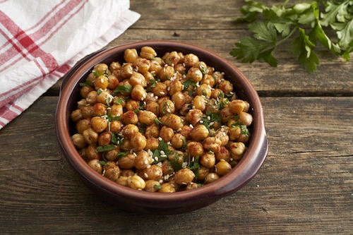 Chrupiąca ciecierzyca z przyprawą Za’atar - VIDEO