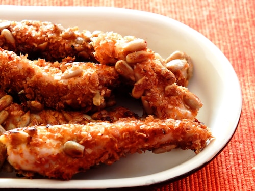 Chrupiące paluchy z kurczaka