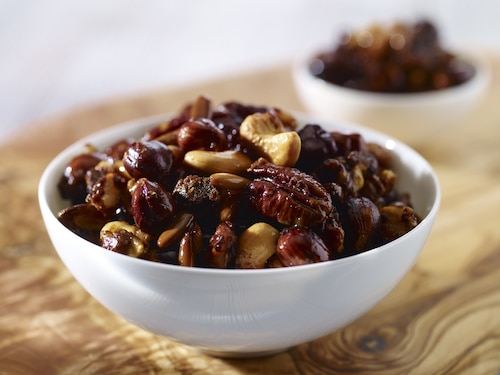 Przepis na Chrupiące pikantne orzechy Chrupiące pikantne orzechy