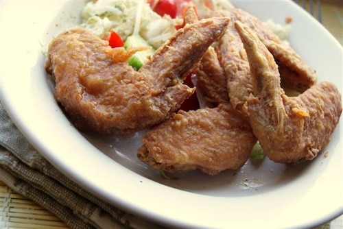 Chrupiące skrzydełka