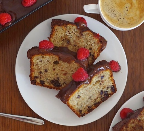 Przepis na Ciasto bananowe z czekoladą Ciasto bananowe z czekoladą