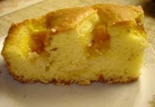 Ciasto biszkoptowe z jabłkami